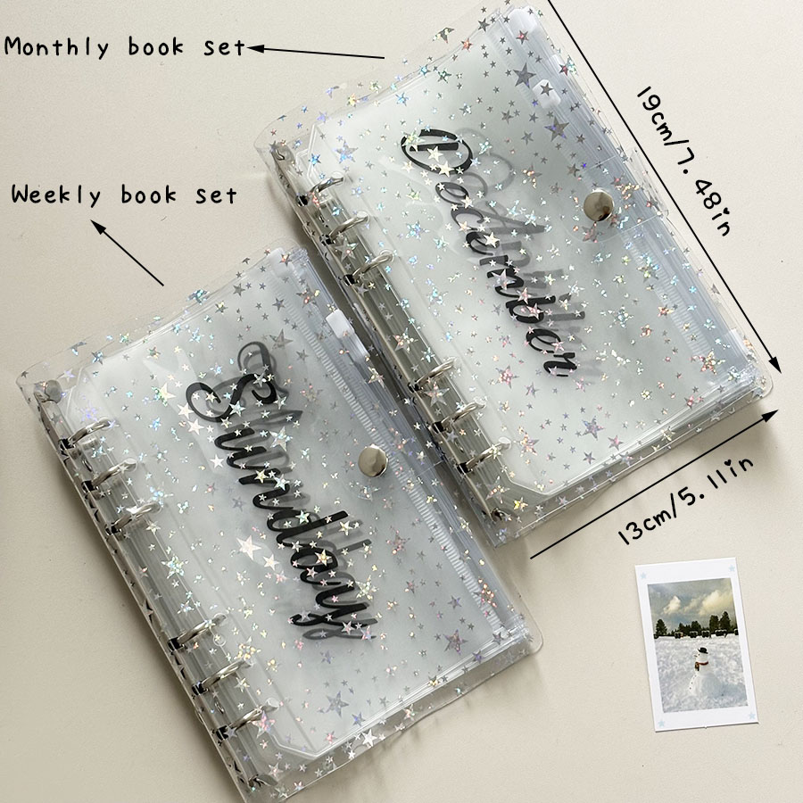 Planner Weekly Budget - Sharkbang New Arrival 1 Set A6