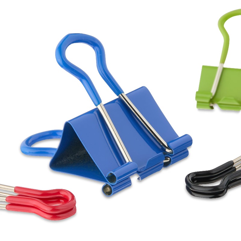 Grip Binder Clips, Assorted Co - Binder Clip Assorted ulasan dan harga