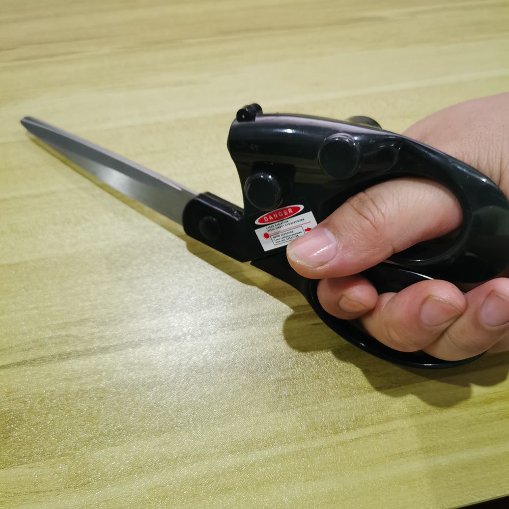New Professional Laser Guided  - Scissors Stainless Craft ulasan dan harga