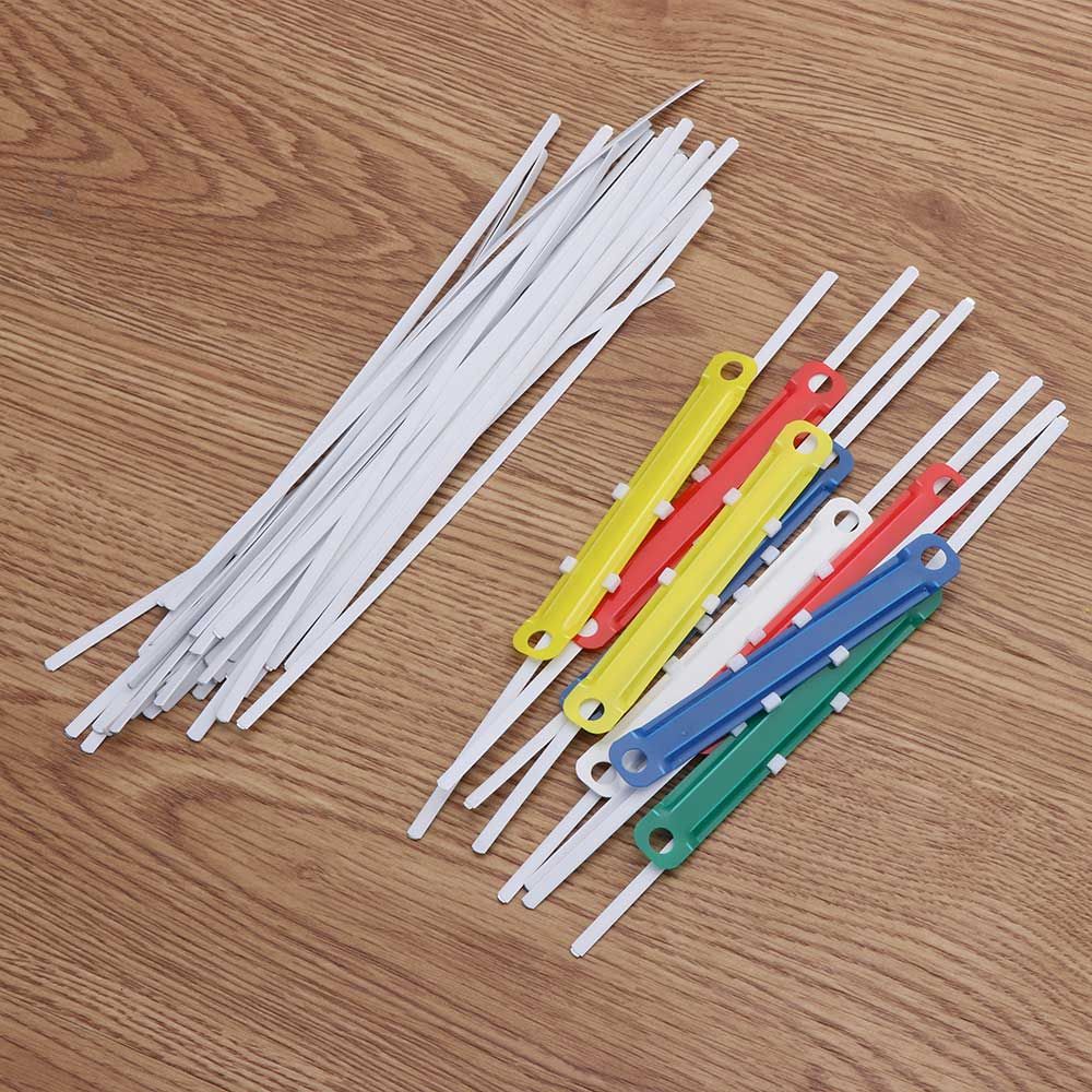 50 PCs/Set File Paper Fastener - Binder Clip Assorted ulasan dan harga