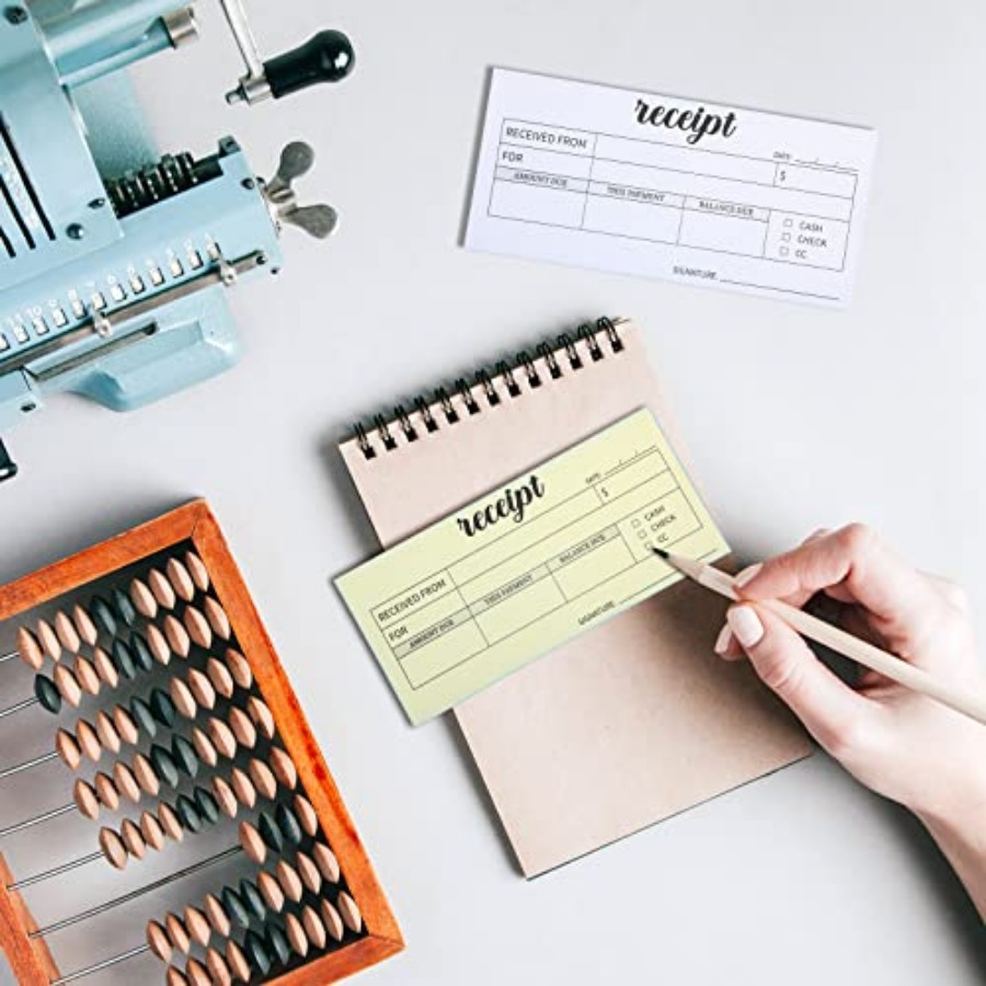 4 Pieces Receipt Books Carbonl - Carbon Copy Book ulasan dan harga