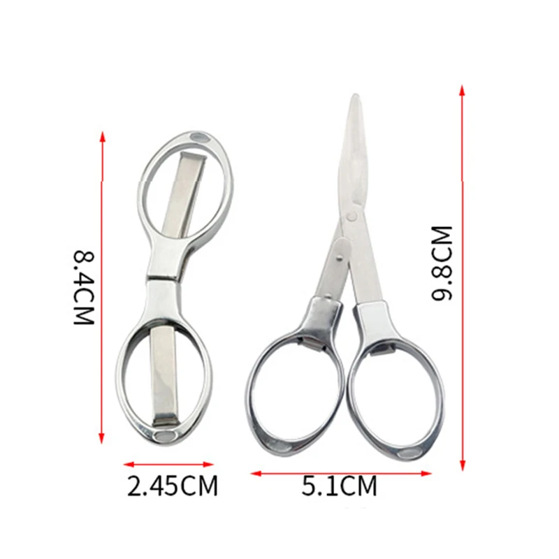 Mini Foldable Scissors Plastic - Scissors Stainless Craft ulasan dan harga