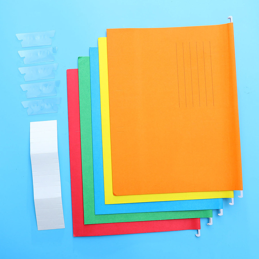 8Pcs Bright Color Hanging File - File Folder Hanging ulasan dan harga