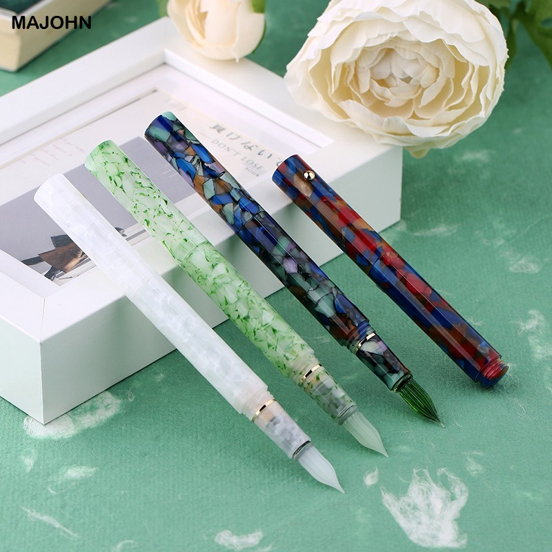 MAJOHN N8 Resin Glass Dip Pen  - Office Stationery Supply Business ulasan dan harga