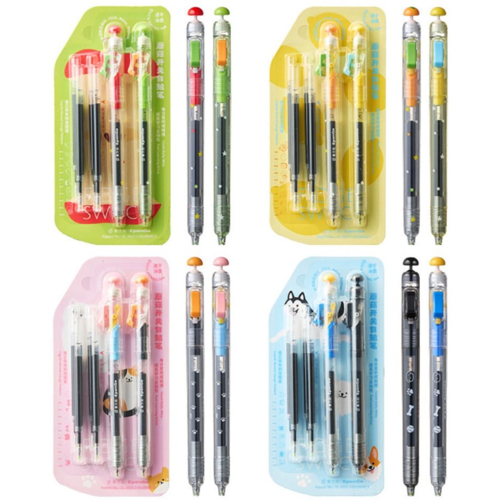 4Pcs/set 0.5mm Relax Switch Pe - Gel Ink Pen Set ulasan dan harga