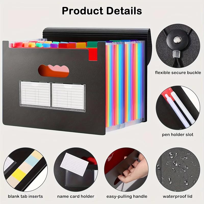 A4 Multi‑Layer Flip Organ Bag  - File Folder Hanging ulasan dan harga