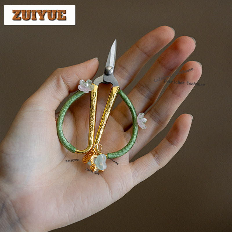 Hand-woven Rope With Pendant S - Scissors Stainless Craft ulasan dan harga