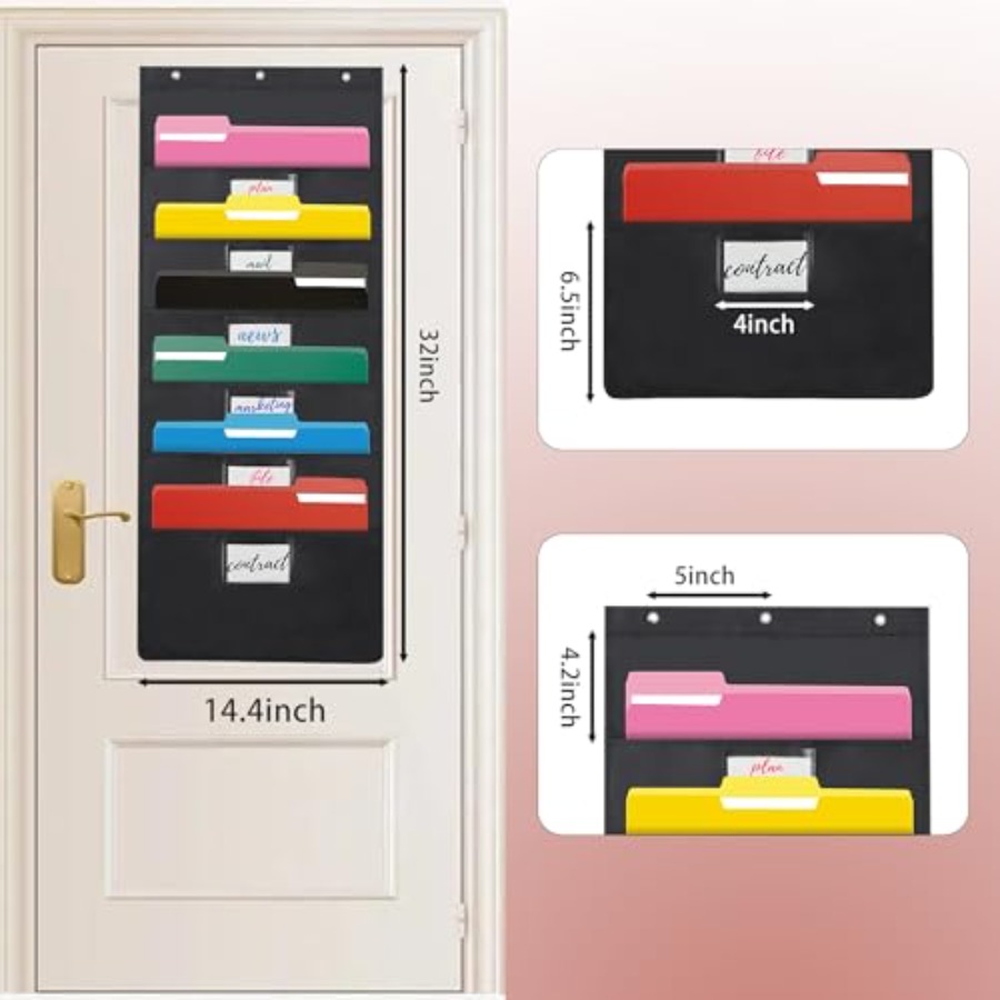 Black Hanging Wall File Organi - File Folder Hanging ulasan dan harga