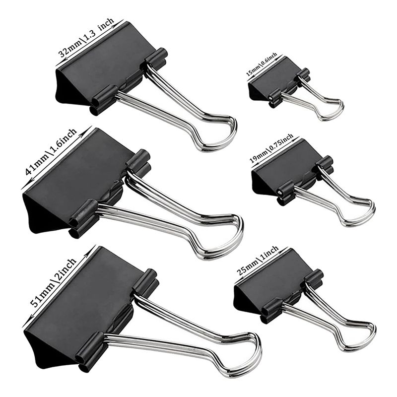 【2026 TOP Global】Binder Clips  - Binder Clip Assorted ulasan dan harga