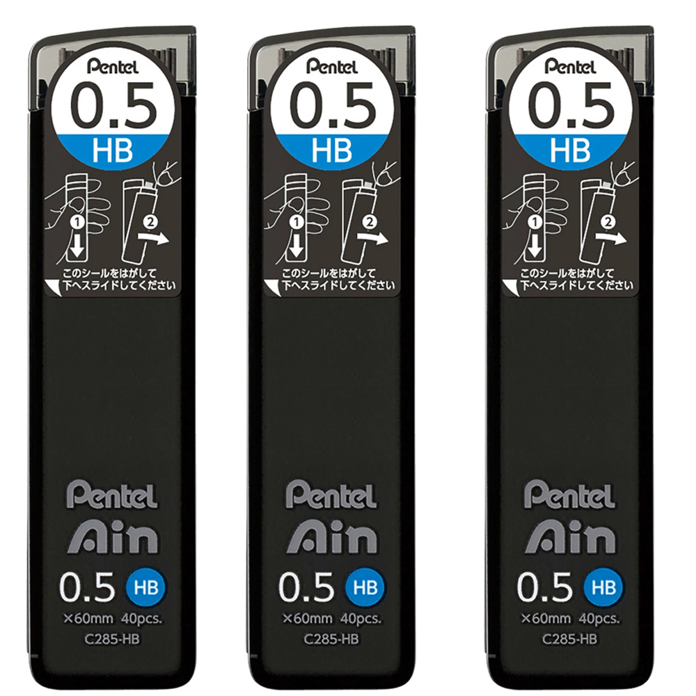 Pack of 3 - Pentel Ain Mechani - Pentel Pen Energel ulasan dan harga
