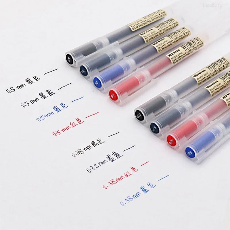 10-30Pcs/Set 0.38/0.5mm Gel pe - Office Stationery Supply Business ulasan dan harga