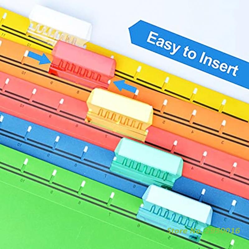 10Pcs Hanging Folder Tabs Inse - File Folder Hanging ulasan dan harga