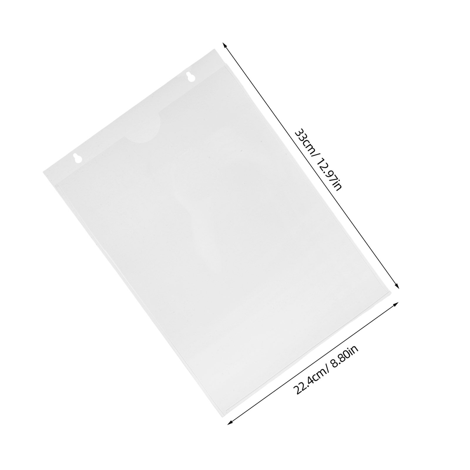 Clear Wall Mounted Acrylic Mag - File Folder Hanging ulasan dan harga