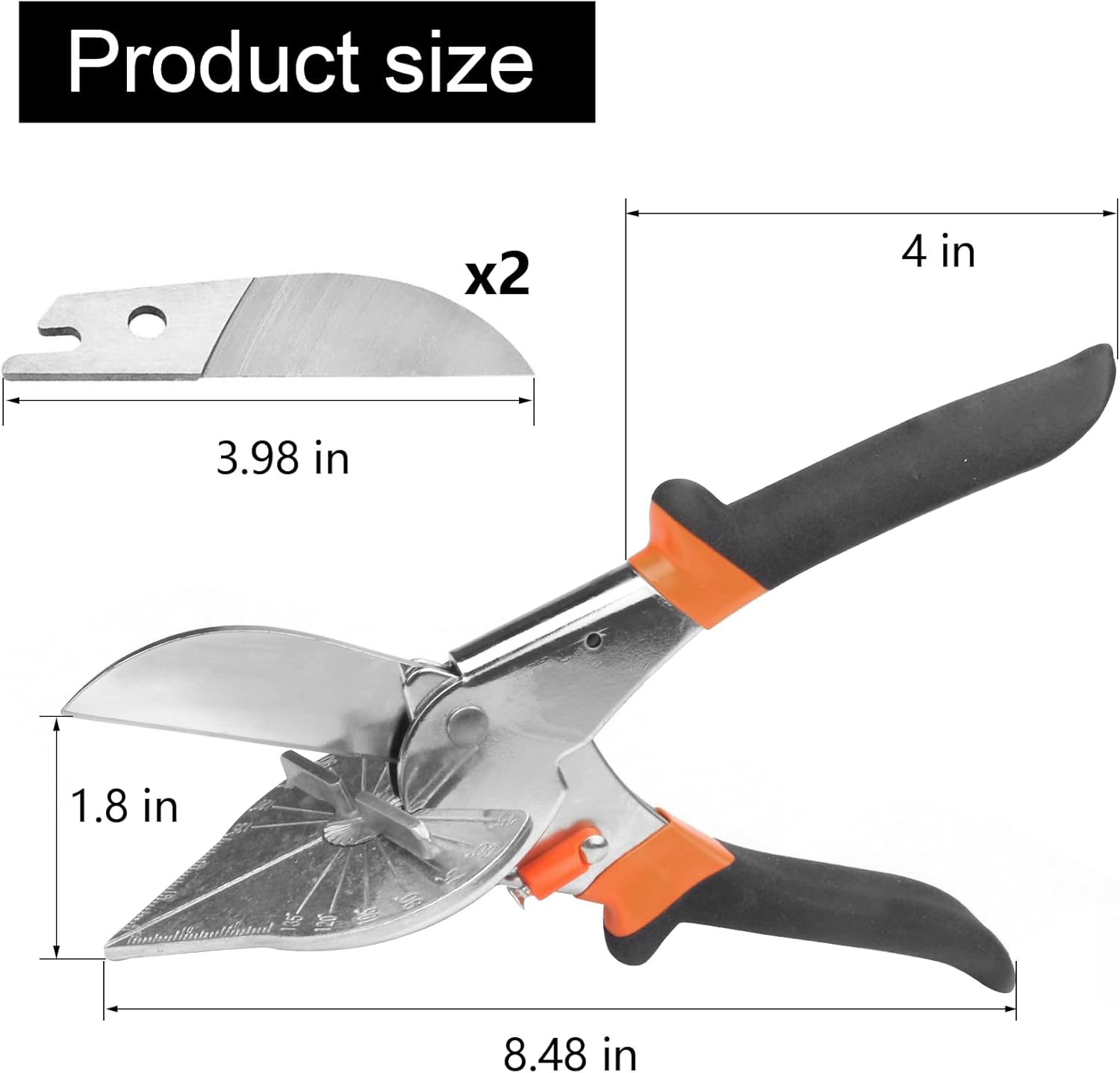 45-135 Degree Adjustable Miter - Scissors Stainless Craft ulasan dan harga