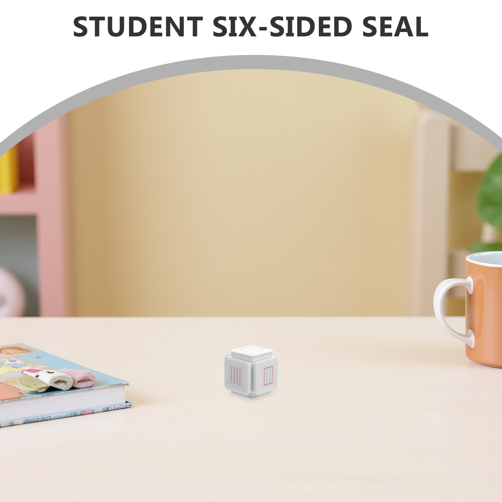 Six-Sided Education Seal Stamp - Self Inking Stamp ulasan dan harga