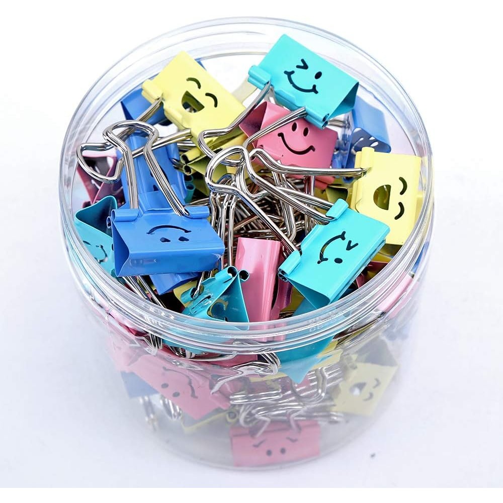 80Pcs Assorted Binder Clips, C - Binder Clip Assorted ulasan dan harga
