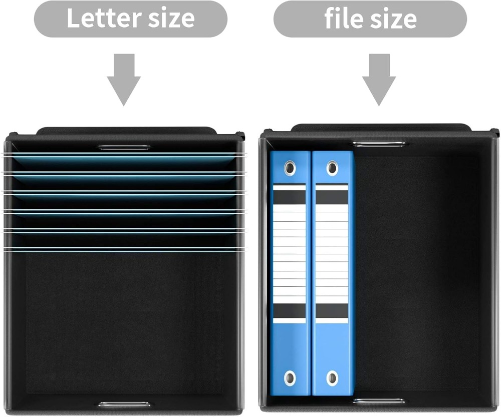 Collapsible File Organizer Box - File Folder Hanging ulasan dan harga