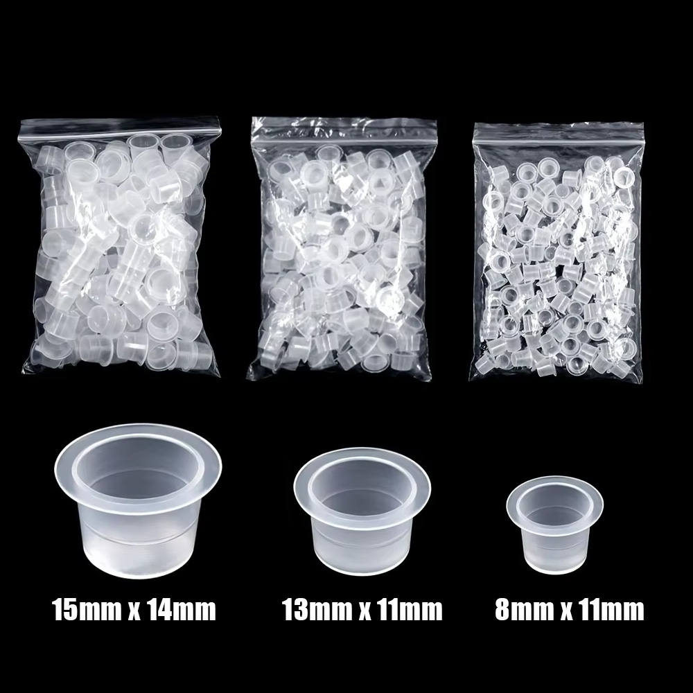 1000/100pcs Disposable Tattoo  - Calligraphy Ink Bottle ulasan dan harga