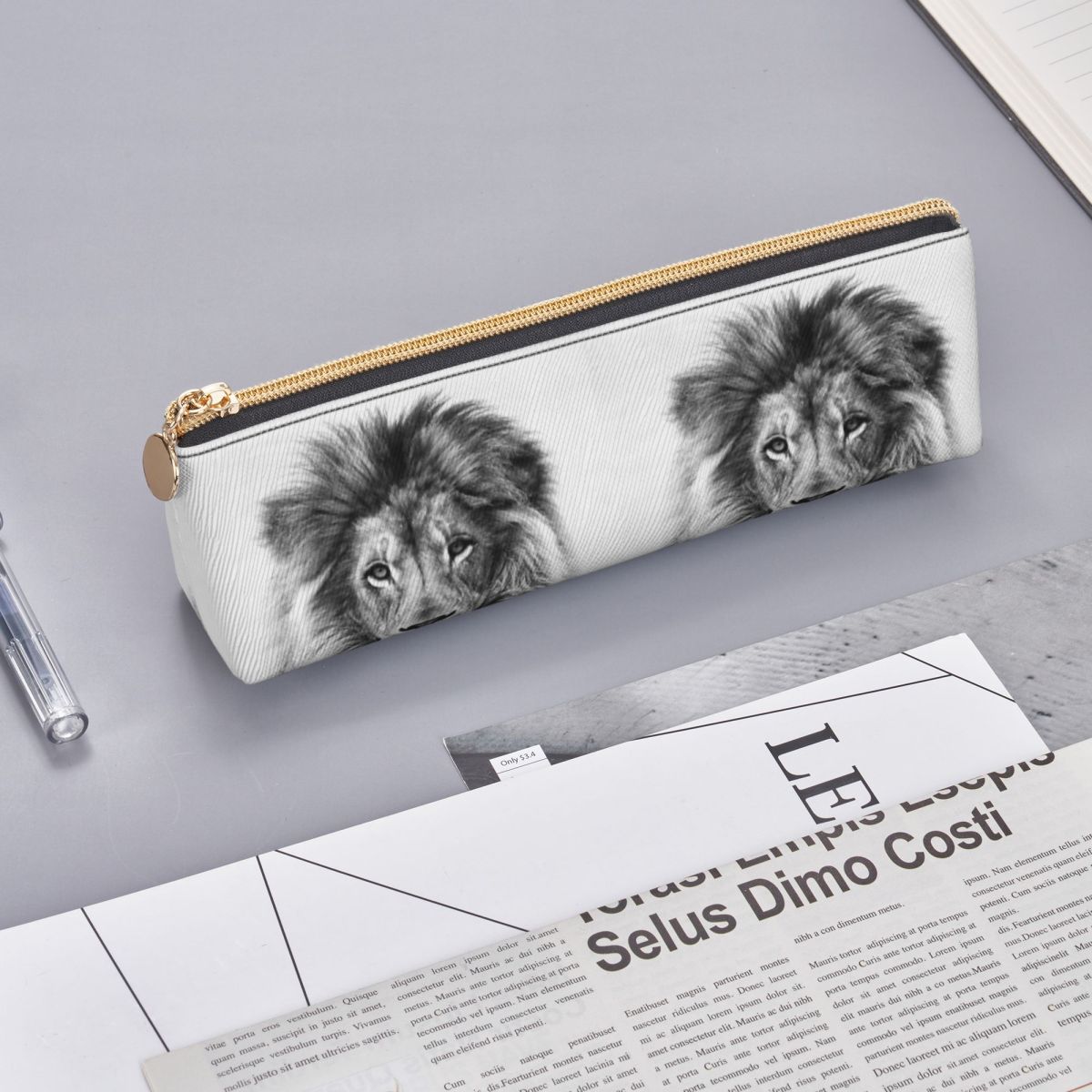 Lion Pencil Case for Kids Scho - Lion Stationery & Office Supply(Kunshan)Co.Ltd ulasan dan harga