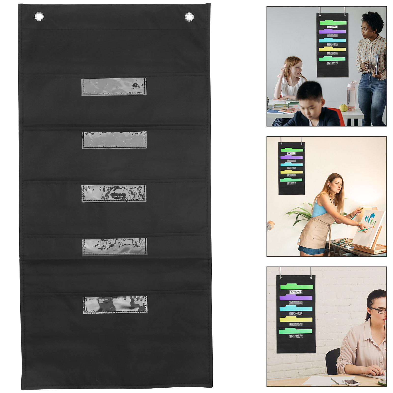 Multi-Layer Folder Bag Portabl - File Folder Hanging ulasan dan harga