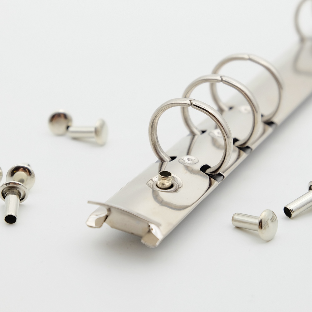 20pcs Colorful Metal Rivets fo - Binder Clip Assorted ulasan dan harga