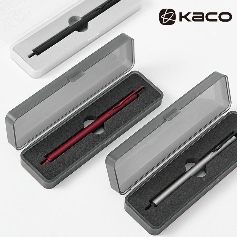 Kaco Metal Gel Pen 0.5MM Black - Office Stationery Supply Business ulasan dan harga